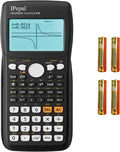 Graphing Calculator,IPepul Scientific Calculators 10 Modes /4 Graphing Functions,Desktop Math Calculator for College Students,School Supplies for Middle High School Teachers Office（Black）