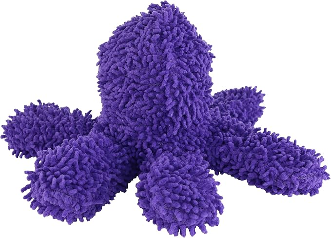 MIGHTY® 2 Pack Microfiber Medium Octopus Dog Toys | Ultra Durable Plush Toy with Multiple Layers & Reinforced Seams , Washable and Floats , Mighty® Construction
