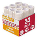 Tape King Clear Packing Tape 3 Inch Wide (24 Rolls) | Heavy Duty Packing Tape 2.7mil Strong Adhesive for Moving Boxes, Shipping Cartons, Office Use, Storage & Wrapping (1440 Yards)
