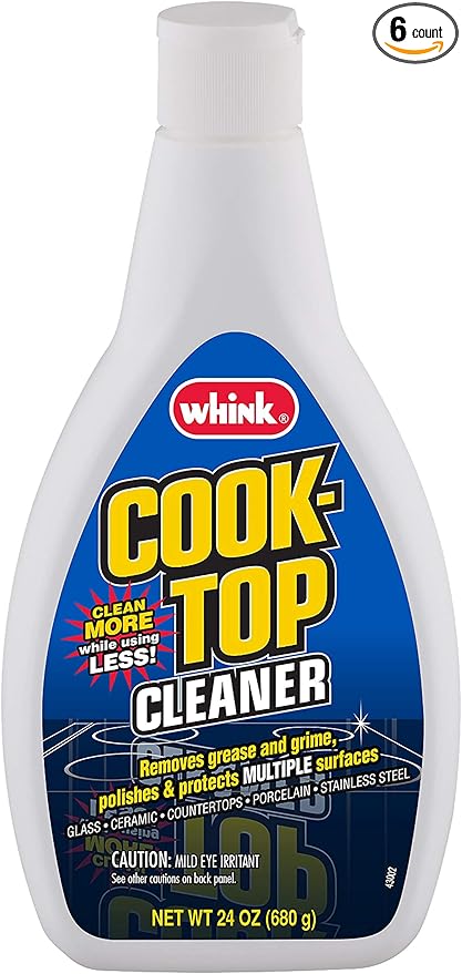 Glass/Ceramic Cook-Top Cleaner, 24 Ounce (Pack of 6)