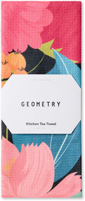 GEOMETRY Kitchen Tea Towels - Quick Dry Microfiber Dish Towels for Kitchen My Garden, 18" x 30" 1 Pack