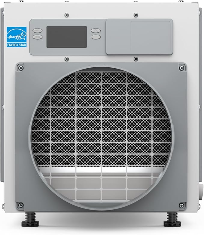 AprilAire E080 Pro 80-Pint Whole-House Dehumidifier, Energy Star Certified, Commercial-Grade for Basement, Crawlspace or Whole House up to 4,400 sq. ft.