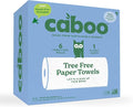 Caboo Tree Free Paper Towels, 6 Family Size Paper Towel Rolls, 2 Ply Sheets | Made with Bamboo Viscose, Plastic Free Packaging, Strong & Super Absorbant, Hypoallergenic, BPA & Chemical Free