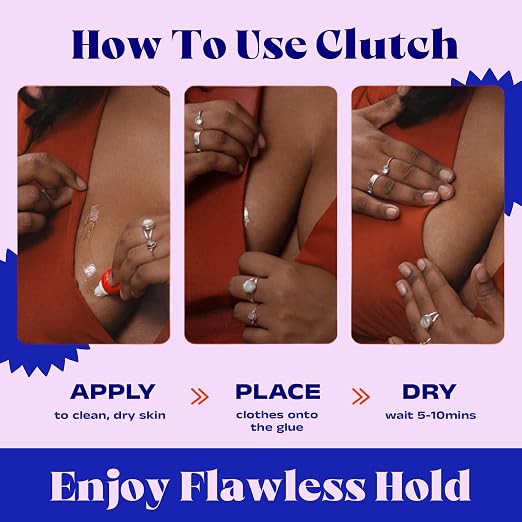 Liquid Fashion Tape - Big & Little Pack – Clear Body Glue & Fashion Glue for Women – Customisable Skin Adhesive for Clothing, Dresses, Straps and Accessories