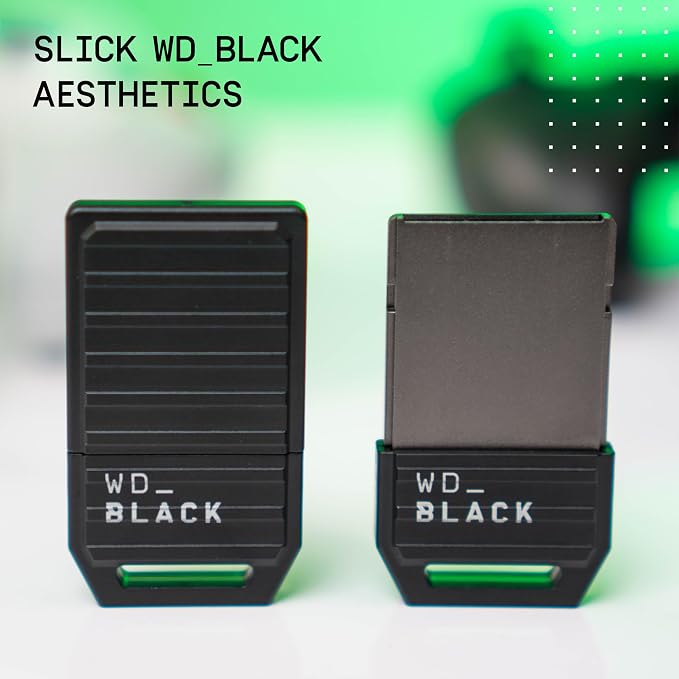 WD_Black 2TB C50 Storage Expansion Card, Officially Licensed for Xbox – Quick Resume, Plug & Play, NVMe SSD Expansion for Xbox Series X|S Gaming Consoles - WDBMPH0020BNC-WCSN