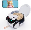 Enabot EBO ROLA PetPal Mobile 2.5K Pet Camera Robot with Treat Dispenser | Whole-Home Mobility, Two-Way Talk, Night Vision, Auto-Recharge, Interchangeable Modular Design