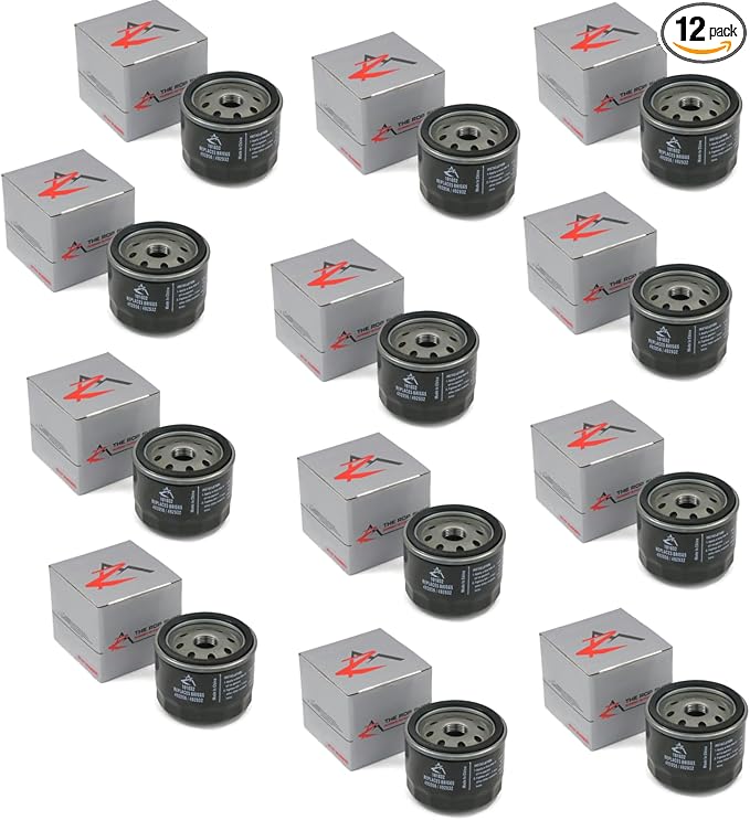 The ROP Shop Set of 12 Lawn Mower Oil Filters for Rotary 12861, New Holland 1205001, 492932