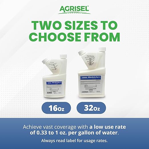 Agrisel Bifenthrin Pro 7.9, Insect Control, Safe for Plants & Crops, Insecticide, Effective Against 125+ Insects