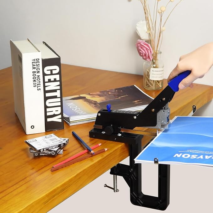 RAYSON SH-04 Heavy Duty Stapler Manual Stapling Both Saddle and Flat