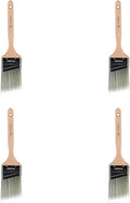 Wooster Brush 5221-2-1/2 Silver Tip Angle Sash Paintbrush, 2-1/2-Inch (Pack of 4)