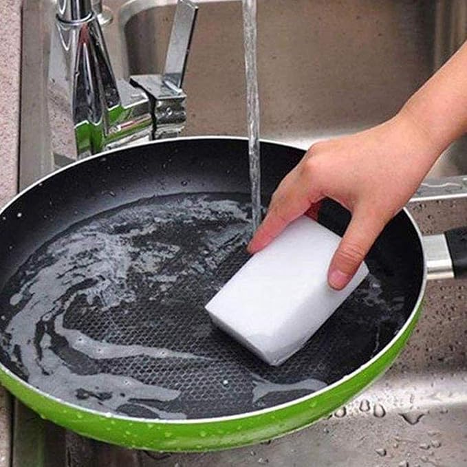 Magic Cleaning Sponges Eraser, Household Sponge Eraser Cleaner Foam Cleaning for Kitchen, Furniture, Car (400 Pack)