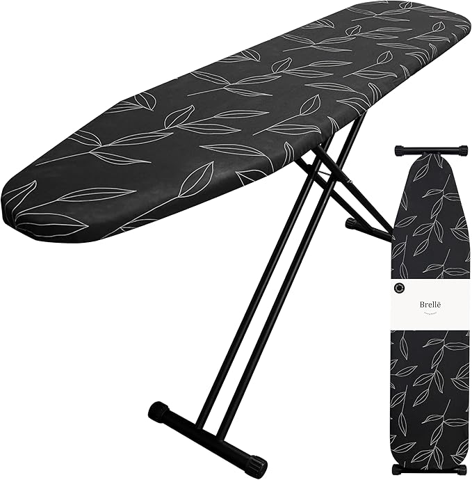 Iron Board - Standard Ironing Board - Full Size Ironing Board - Home Essentials - Sturdy Iron Table - Ironing Board by Brelle