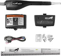 Mighty Mule Gate Opener, Solar Ready, Automatic Gate Opener for Single Swing Gates up to 300lb or 12ft, with Precision Installation Ruler, Upgraded Kit, MM271-A