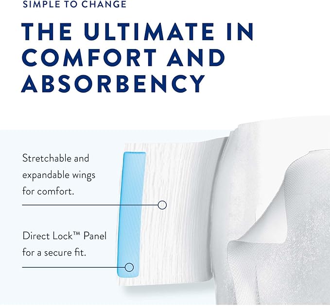 Prevail Air Overnight Adult Incontinence Brief Size 3 / X-Large Heavy Absorbency Overnight, NGX-014, Overnight, 15 Ct