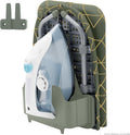 Xabitat Foldable Tabletop Ironing Board with Iron Holder, Green | Portable tabletop design, foldable frame, heat-resistant cover, space-saving storage