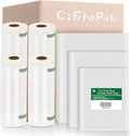 O2frepak 150ct 4pk Mixed Food Vacuum Sealer Bags Rolls BPA Free Sous Vide