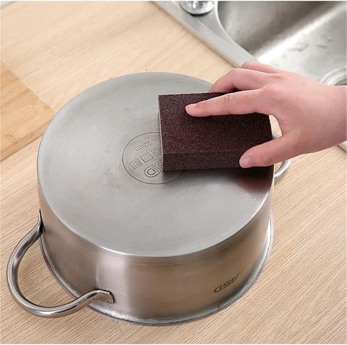 Carborundum Sponge 24pcs Magic Sponge Eraser Rust Remover Brush Dish Pot Cleaning Kitchen Tools