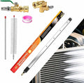 24" Upgraded Radiator Cleaning Wand Set | 25° Fan Nozzles,Water&Air Dual-Use,4500 PSI Pressure,Stainless Steel Washer Tool for Car,Truck and Other Vehicles