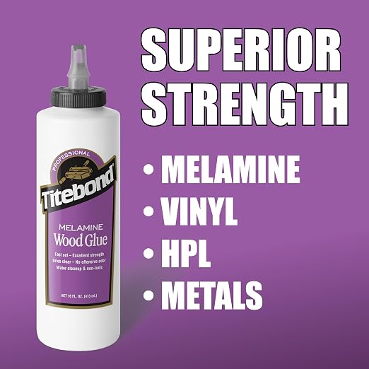 4016 Titebond Glue, Melamine, 1 Gal, White
