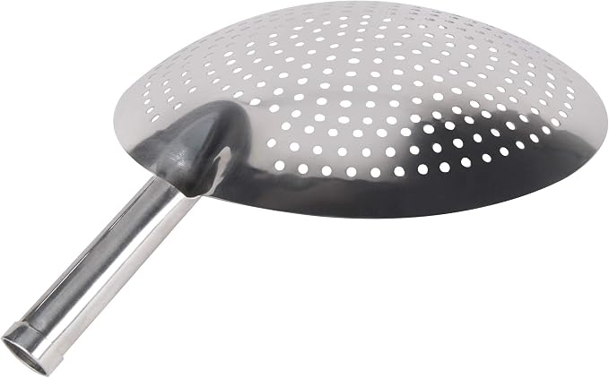 Town Food Service 15.5" Stainless Steel Mandarin Strainer