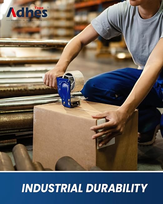 ADHES Packaging Tape 2.7MIL Heavy Duty Packing Tape Mailing Tape, 6 Rolls, 1.88" x 165 ft (55 Yards) Clear Shipping Tape, Ultra-Strong & Durable for Packaging, Moving, Mailing, and Sealing