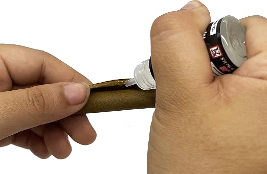GlueGar- 4oz - 1 Gallon - Roller Size Bottles (Natural Rolling Glue, Cigar Glue, Paper Glue, Wrap Glue) (Berries, 1 Liter)