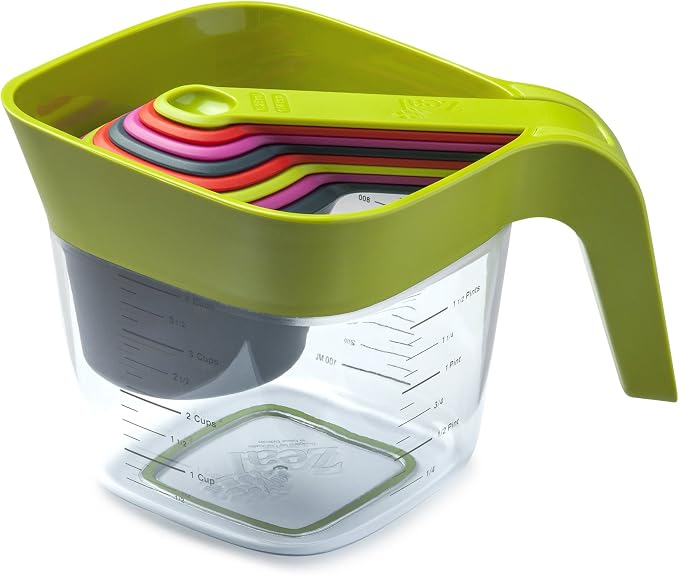 Zeal Measuring Jug Set, Lime