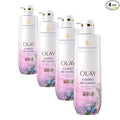 Olay Body Wash for Women, Couldn't Be Lovelier Glinda's Edition, Intensely Hydrating & Renewing, Pro-Hyaluronic Acid Serum with Vitamin B3, For All Skin Types, Raspberry & Bubbles Scent, 20 fl oz