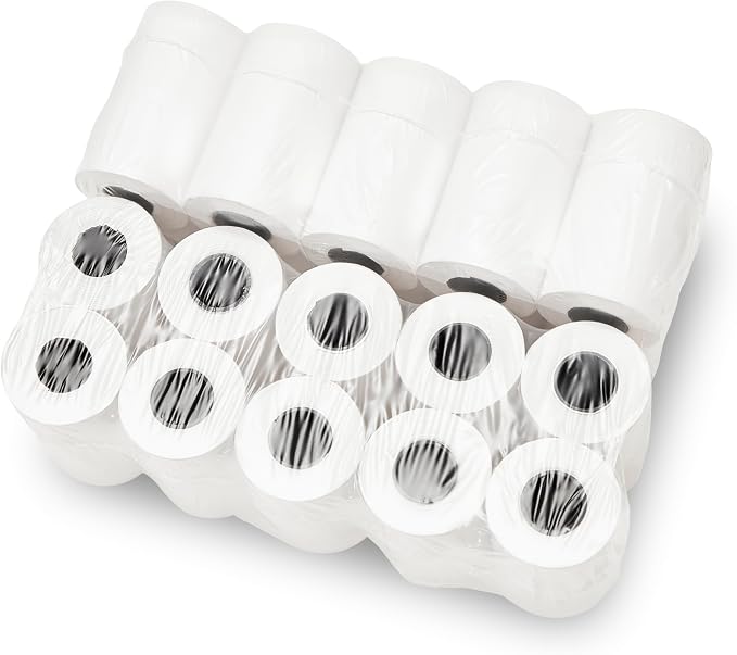 Thermal Paper 50 Rolls Of 2 1/4" x 50', Fits Most Credit Card Machines Register