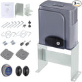 CO-Z Automatic Gate Opener with Wireless Gate Opener Keypad, 280W Sliding Door Opener Kit for 1400lb Doors, Smart Driveway Sliding Gate Opener with 20ft Driven Chain