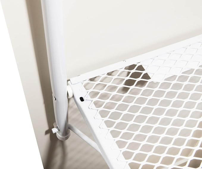Over The Door Ironing Board Cover & Replacement Pad 42” x 14” - Italian Made for Homz Door Mounted Ironing Board with Grommets - 3 Layers - AlumiTek Coated Gray Color with Pull Bungee Cord Fit System