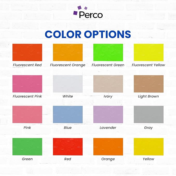 Custom Price and Date Labels for Monarch 1131 - Choose Color, Font and Imprint - 60,000 Labels w/ 24 Rolls Value Pack, 3 Sleeves - Made in USA