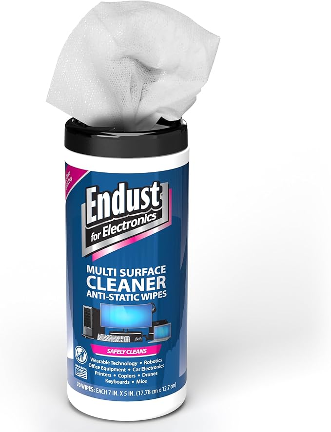 ENDUST 259000 Anti-Static Pop-Up Wipes (70-ct)