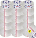 PERFECTAPE 3" Heavy Duty Packing Tape 24 Rolls, Total 1560Y, Clear, 2.7 mil, 3 inch x 65 Yards, Ultra Strong, Refill for Packaging and Shipping(3" Width, not 2" Width) | Total 1560Y, 2.7 mil, Ultra Strong, Refill for Packaging and Shipping(3" width, no...