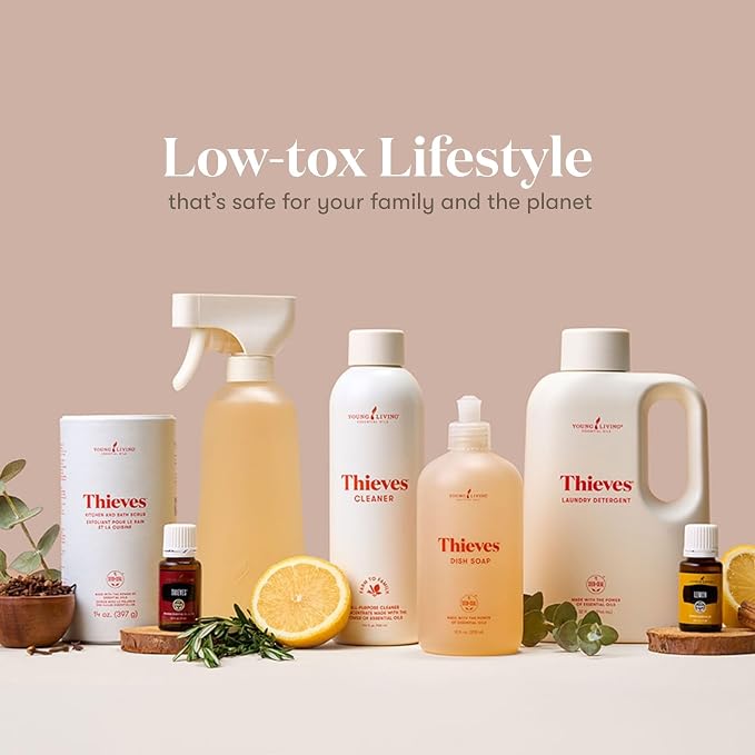 Thieves Household Cleaner 14.4 fl.oz. - 2 bottles by Young Living Essential Oils