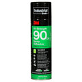 3M Hi-Strength 90 CA Spray Adhesive, Low VOC, Permanent, Bonds Laminate, Wood, Concrete, Metal, Plastic, Clear Glue, Net Wt 19 oz