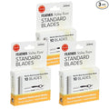 Feather Styling Razor Standard Blades - Hair Cutting Replacement Pack 30 Ct | Guarded Single Edge Stainless Steel Blades for Styling, Thinning & Shaping, Japan-Made Professional Haircut Refill Pack