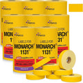 Pricing Labels for Monarch 1131 Yellow - 160,000 Labels w/ 64 Rolls Value Pack, 8 Sleeves - Made in USA