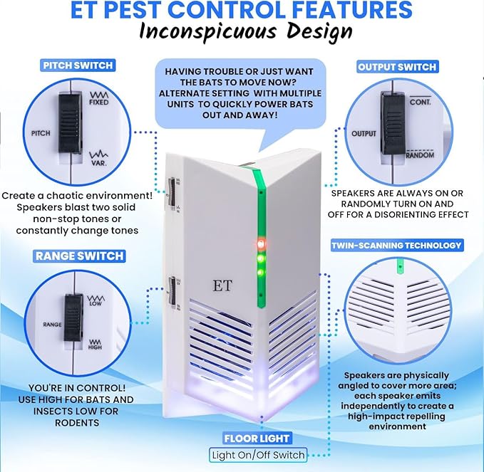 ET Pest Control (Bat targeting system)