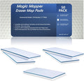 4610 Eraser Pads - 50 Pack 4.5" x 10" x 1" Commercial Grade Melamine Sponges for Floor, Tile, Grout, Baseboard, Walls-Durable & Versatile Cleaning - Pack of 50