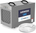 BASEAIRE 235 Pints Crawl Space Commercial Dehumidifier with Pump, AirWerx120X Dehumidifier Whole Homes, Basements, up to 3,300 sq. ft. cETL, Water Damage Storage