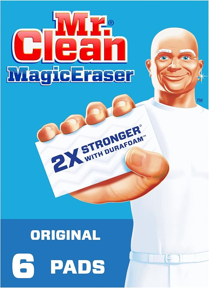 Mr. Clean® Magic Eraser Original Scrubbers, 6 Per Box, Case of 6 Boxes