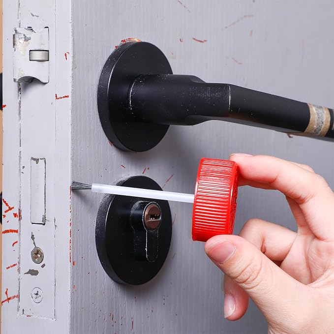 Mumufy 120 Pcs Touch up Paint Bottles with Brush and Lid Empty Touch up Bottle with Mixing Balls 2 oz Fluid Capacity Leftover Paint Container for Car Scratches Repair (Red)
