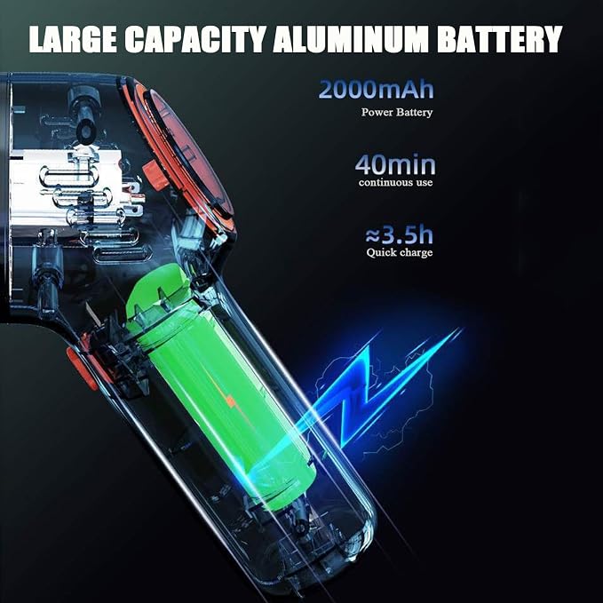 Electric Billiard Pool Table Cloth Brush Cleaner Tool- Electric Vacuum Brush Tool, 8000Pa Car Vacuum, Billiard Table Cloth Cleaner, Car Desktop Home Cleaning