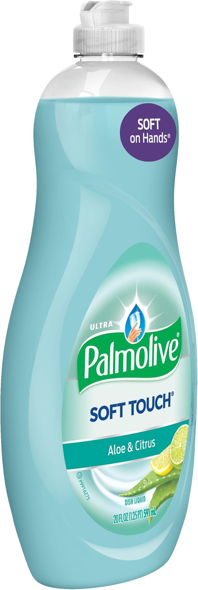 Palmolive Ultra Soft Touch Dish Soap, Aloe and Citrus - 20 Fluid Ounce (9 Pack)