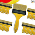 Paint Brushes for Walls I Chip Brush Set 4 inch 20 Pack I S.Chip Brush Never Lose Bristles I 100% Plastic I for Paint, Glues, Stains and Single Material