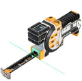 REEKON T1 Tomahawk Digital Tape Measure 25 Ft – Professional Measuring Tool with Green Laser, E-Paper Display, 1,000+ Measurement Memory, Bluetooth Connectivity, 15 Hour Battery Life