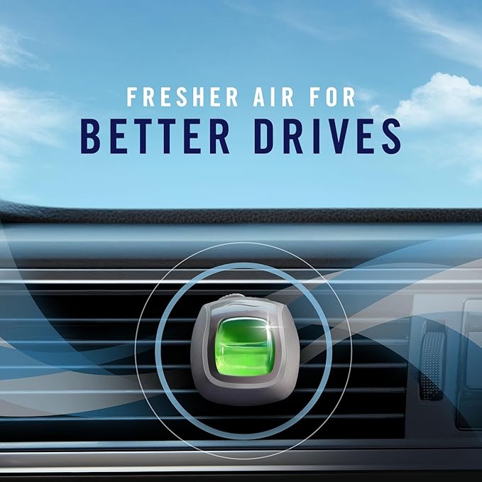 Febreze Car Vent Clip Air Freshener, Hawaiian Aloha, 0.037 Pound