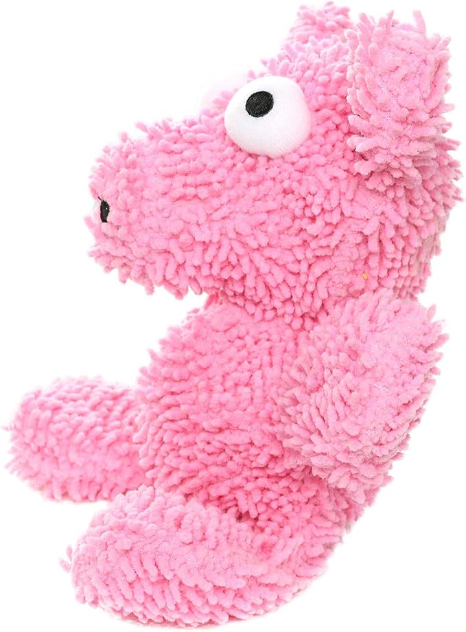 MIGHTY® 2 Pack Microfiber Medium Pig Dog Toys | Ultra Durable Plush Toy with Multiple Layers & Reinforced Seams , Washable and Floats , Mighty® Construction