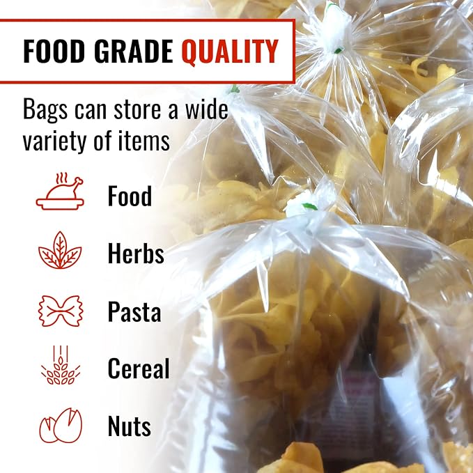 DL Wholesale BirdBags Turkey Bags, 18” x 20” 100 Pack, USA & EU-Approved, Freezer & Oven Safe, Great Heat-Safe 450*F Perfect for Cooking in Ovens & Brining, Heavy Duty Cook Bag for Turkeys